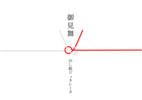 かわいい 御見舞 のし紙