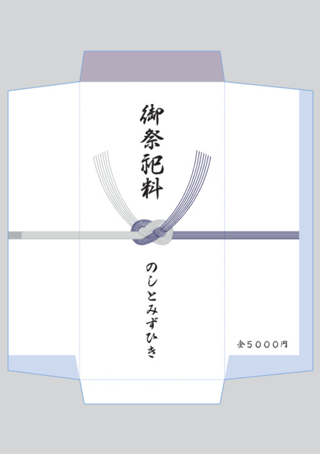 香典袋（仏のし）- 表書き -【御祭祀料】