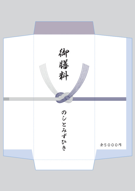 香典袋（仏のし）- 表書き -【御膳料】