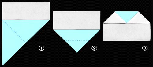 折形の折り方手順